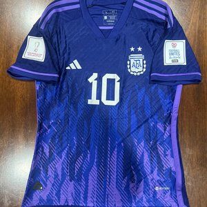 Messi Argentina National Team 2022/23 Away Authentic Jersey